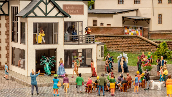 H0 Figuren-Themenwelt Modegesch&amp;#228;ft