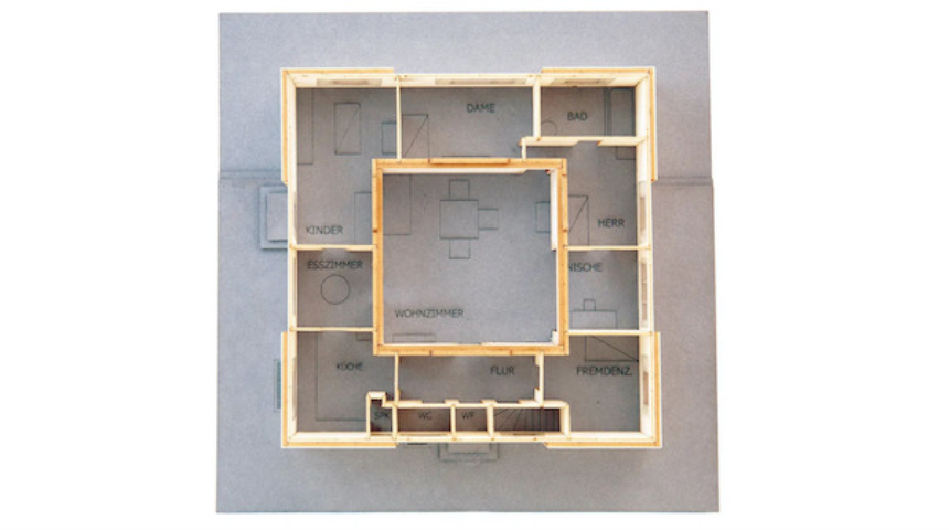 1:100 Bauhaus Musterhaus &amp;quot;Haus am Horn&amp;quot;