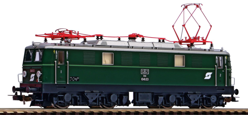 H0 E-Lok 1041 ÖBB IV + DSS PluX22