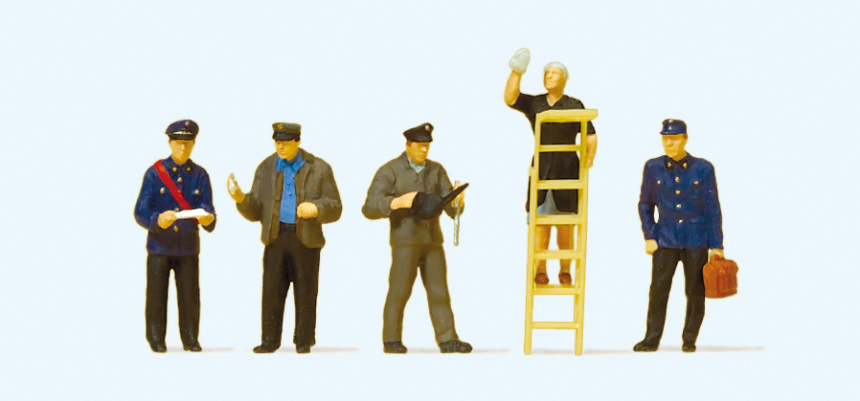 1:87  Bahnpersonal. Fr&amp;#252;he Epoche III