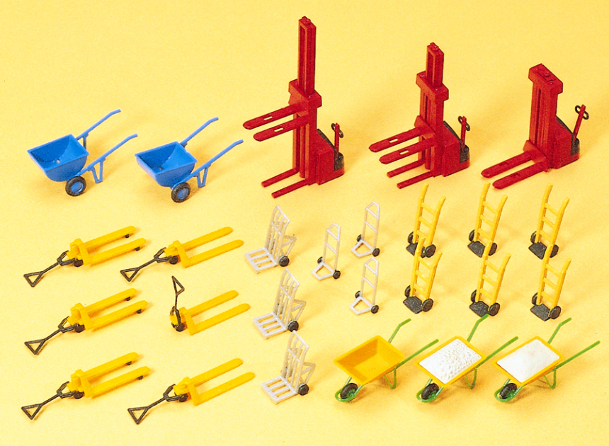 1:87  Gabelstapler + andere Transportger&amp;#228;te