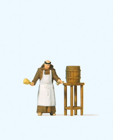 1:87  Mönch beim Anzapfen