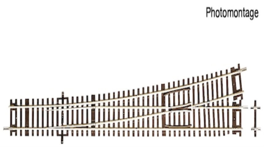 H0 UF Weiche re. Wl 10