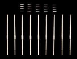 1/350 Metal 46cm Gun Barrels &amp;amp; Projectils 1/350