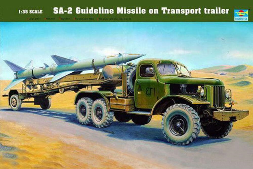 1/35 SA-2 Fernlenkrakete auf