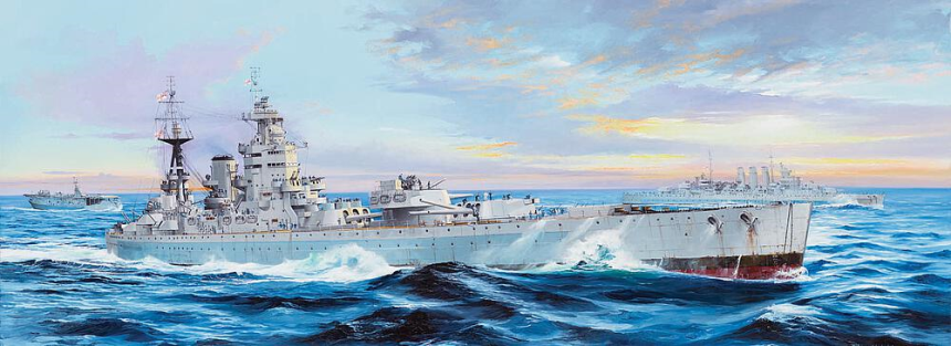 1/200 HMS Nelson 1944