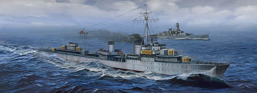 1/700 DKM Z43, 1944