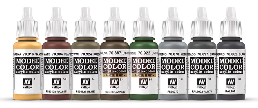 Farb-Set, Britische Panzerung