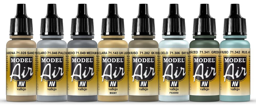 Color Set, SU 25/39 Frogfoot, 8x17 ml