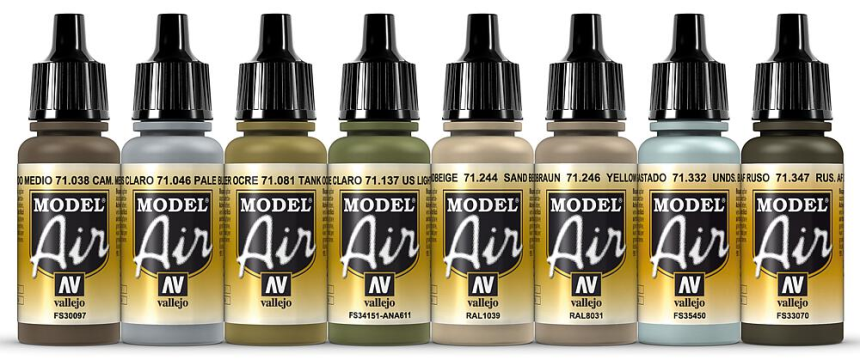 Farb-Set, Russische Tarnung 1