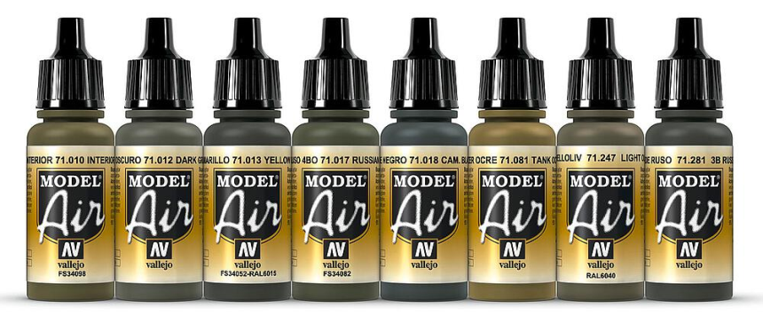 Farb-Set, Russisches Gr&amp;#252;n, 19