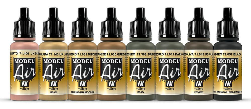 Color Set, WWII British Colors Africa 1939-1943