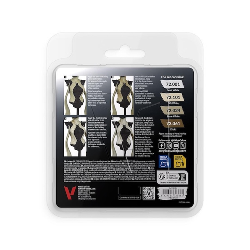 Farb-Set Weiss 4x18ml
