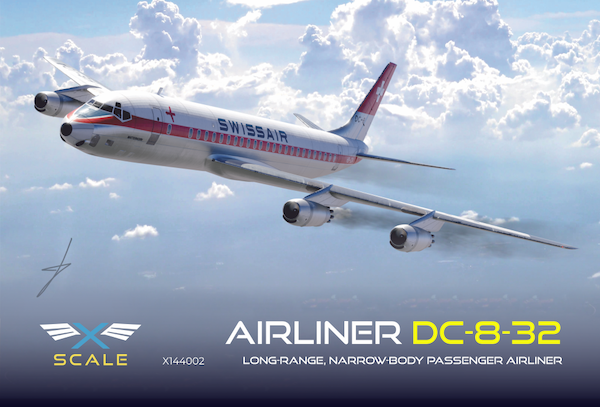 1/144 Airliner DC-8-32 Swissair