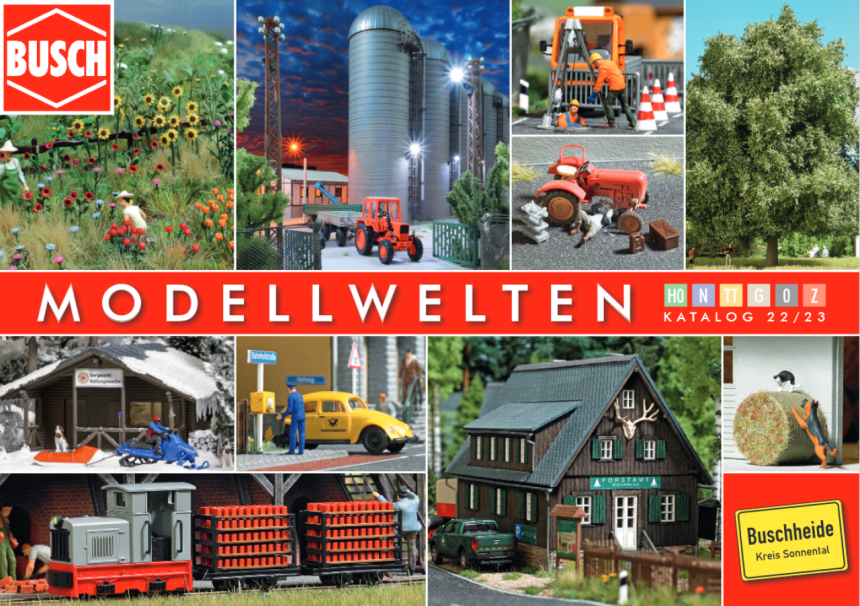 Busch Modellwelten Katalog 2022/2023