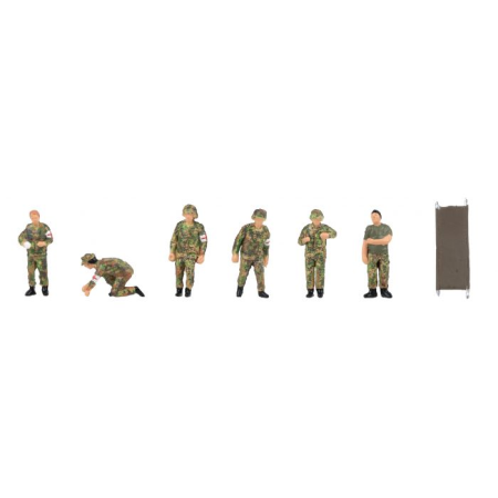 H0 Soldaten beim Sanitätsdienst