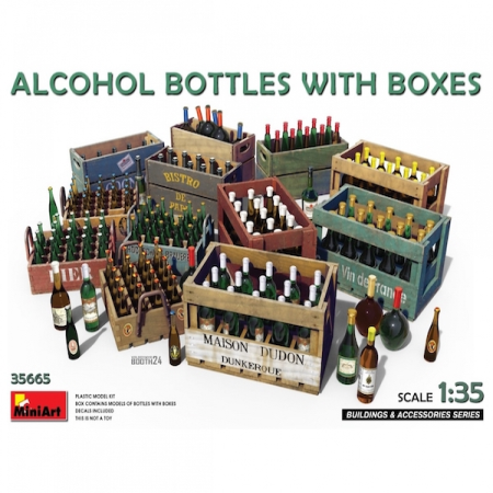 1/35 Kästen &amp; Flaschenset 