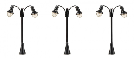 N LED-Laterne, Bogenleuchten, warmweiß  3 Stk