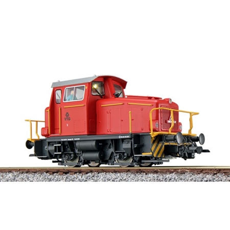 H0 VTG Diesellok KG230 NR. 5 ROT Ep V, DCS/ACS