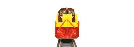 Electric rack-and-pinion  locomotive
