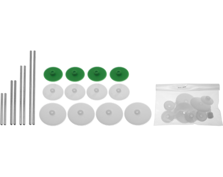 Doppelzahnräder Achsenset