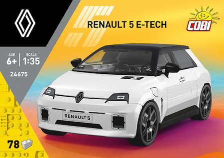 Renault 5 E-tech gelb