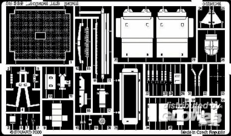 1/35Leopard 1 A2 Fotoätzsatz