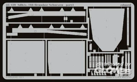 1/35Sturmpanzer IV Brummbär SdKfz. 166 Fotoätzsatz