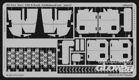 1/35Strv 103 S-Tank Fotoätzsatz