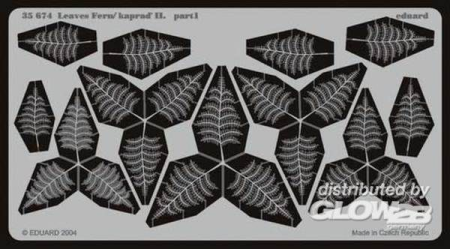 1/35Blätter Farn II Kaprad II Fotoätzsatz
