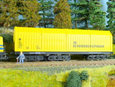 H0 Mittelleiterschleifwagen mit Steuerelektronik AC System Märk