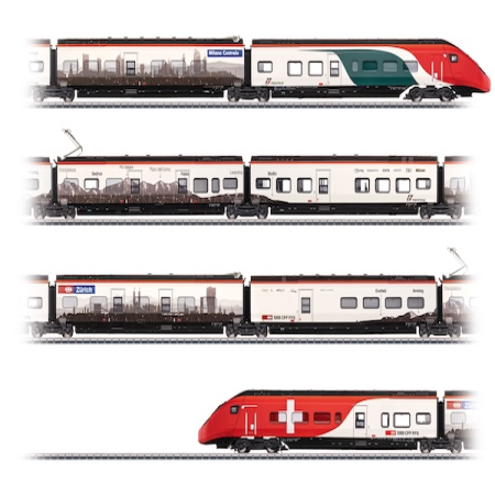 H0 Elektro-Gliederzug RABe501,Giruno,SBB,VI