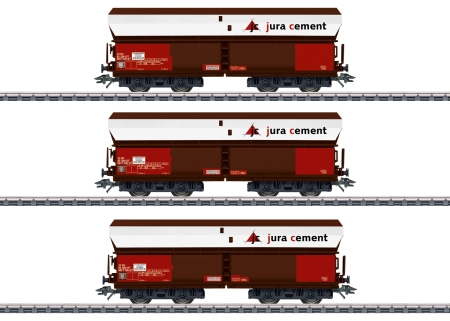 H0 Schüttgutwagen-Set Juracement