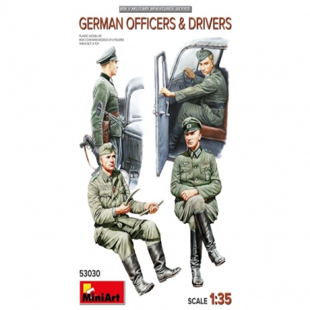 1/35 German Officers &amp; Drivers