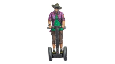 H0 Segwayfahrer 3D Master Einzelfigur