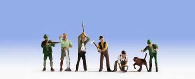 H0 Jäger und Holzfäller