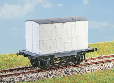 BR Conflat A’ Container Wagon (diag.1/067) with FM cont.