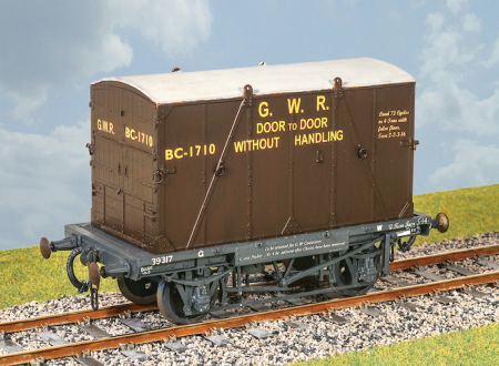 GWRContainer Wagon with B’ Container