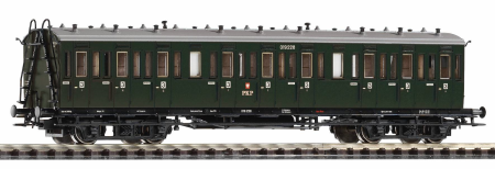 H0 Abteilwg. 2. Kl., Bx, ex C4 sä 98, PKP Ep. III