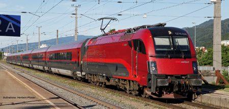 H0 Zugset Railjet Rh1216 + 3 Wagen ÖBB V