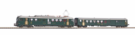 H0 SBB RBe 4/4 1406 + BDt grün alte Schrift ACS Ep.IV