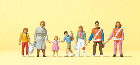 1:87  Schülerlotsen, Fussgänger