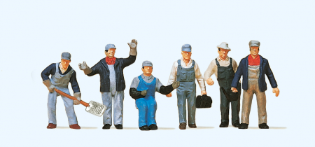 1:87  Personal US-Güterzug