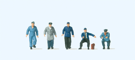 1:87  Fahrer für Elektrokarre (17120-17122, 17126)