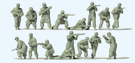 1:87  Fallschirmjäger im Gefecht DR 1939–45, 16 Fig. unbem.
