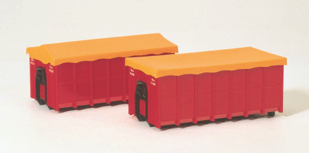 1:87  Container mit Plane für Abrolkipper