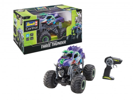 RC Dino Monster Truck Three Thunder