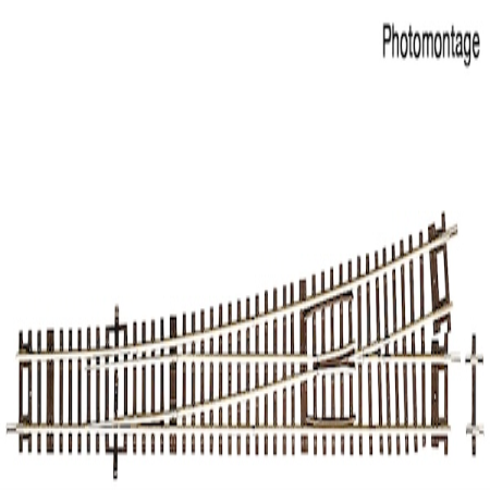 H0 UF Weiche re. Wl 10