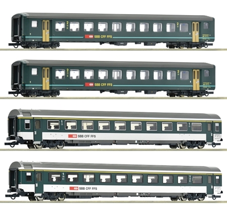 H0 Roco 4-tlg. Set 2: „IR 1617“, SBB