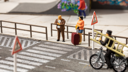 H0 Einfache Geländer